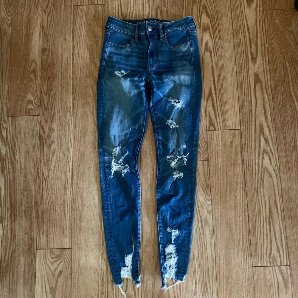 High Waist American Eagle Jeans